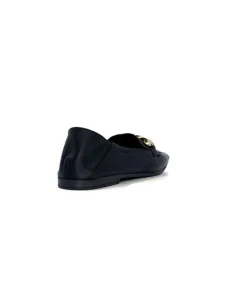 gloria Ivoire 97576 Cuir Noir*Femme Mocassins
