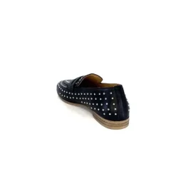 Ivoire0401a Ivoire 500.1000 Cuir Noir*Femme Mocassins