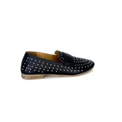Ivoire0401a Ivoire 500.1000 Cuir Noir*Femme Mocassins