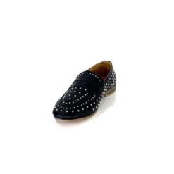 Ivoire0401a Ivoire 500.1000 Cuir Noir*Femme Mocassins