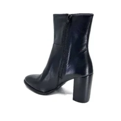Ivoire0104a Ivoire 52324 Cuir Noir*Femme Bottines