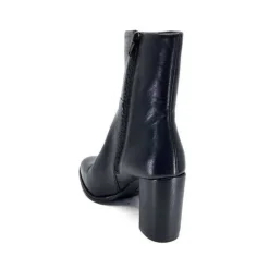 Ivoire0104a Ivoire 52324 Cuir Noir*Femme Bottines