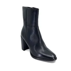 Ivoire0104a Ivoire 52324 Cuir Noir*Femme Bottines
