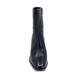 Ivoire0104a Ivoire 52324 Cuir Noir*Femme Bottines