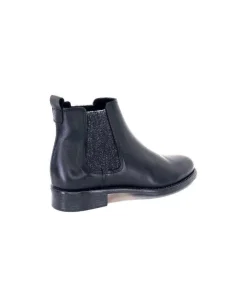 Ivoire0381b Ivoire 7407 Cuir Noir*Femme Bottines