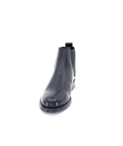 Ivoire0381b Ivoire 7407 Cuir Noir*Femme Bottines