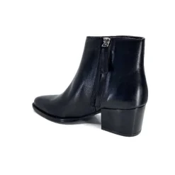 Ivoire0104a Ivoire 46105 Cuir Noir*Femme Bottines