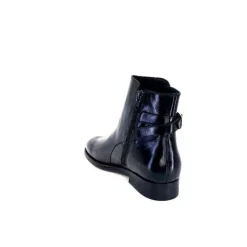 Ivoire0381b Ivoire 8234 Cuir Noir*Femme Bottines
