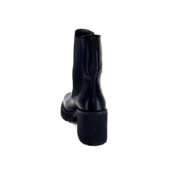 Ivoire0235a Ivoire 28110 Cuir Noir*Femme Bottines