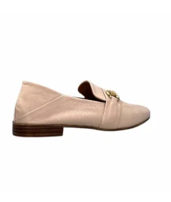 355-ivoire Ivoire 35.48.709 Cuir Nude*Femme Mocassins