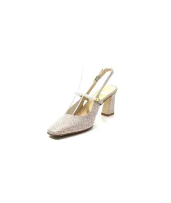 Brunate Ivoire 70321 Cuir Sepia*Femme Escarpins