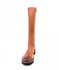 Ivoire0156 Ivoire 3283 Cuir Tabacco*Femme Bottes