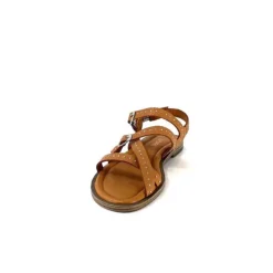 Ivoire0401a Ivoire 500.4301 Cuir Tan*Femme Sandales