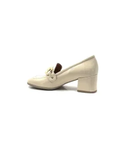 Ivoire0351a Ivoire 9575845 Cuir Vernis Beige*Femme Mocassins