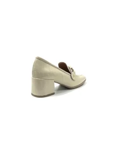 Ivoire0351a Ivoire 9575845 Cuir Vernis Beige*Femme Mocassins