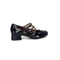 Ivoire0036a Ivoire 710 Cuir Vernis Noir*Femme Ballerines