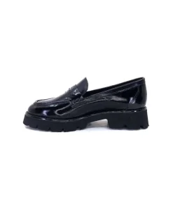 Ivoire-354 Ivoire 108606 Cuir Vernis Noir*Femme Mocassins