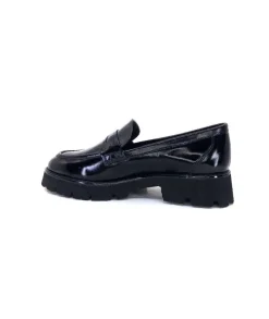 Ivoire-354 Ivoire 108606 Cuir Vernis Noir*Femme Mocassins