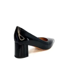 franco russo napoli fgr Ivoire 1601 Cuir Vernis Noir*Femme Escarpins