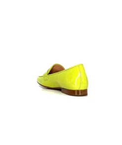 franco russo napoli fgr Ivoire 2103 Cuir Vert*Femme Mocassins