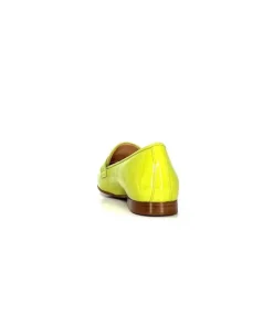 franco russo napoli fgr Ivoire 2103 Cuir Vert*Femme Mocassins