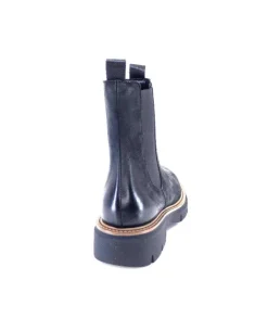 Ivoire0104a Ivoire 50197 Cuir Vintage Noir*Femme Bottines