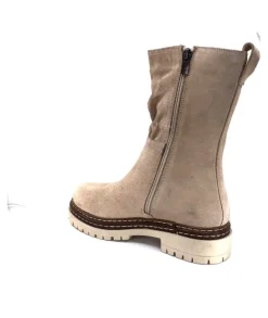 Ivoire-354 Ivoire 108517 Daim Beige*Femme Fourrées
