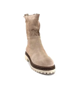Ivoire-354 Ivoire 108517 Daim Beige*Femme Fourrées