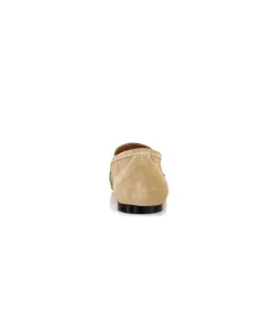 Ivoire0209b Ivoire 10648 Daim Beige*Femme Mocassins