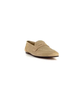 Ivoire0209b Ivoire 10648 Daim Beige*Femme Mocassins