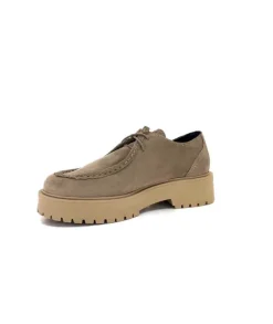 Ivoire0351a Ivoire 7325225 Daim Beige*Femme Lacets