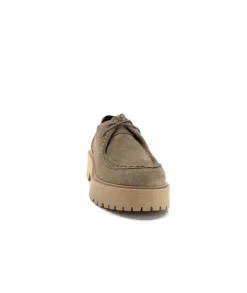 Ivoire0351a Ivoire 7325225 Daim Beige*Femme Lacets