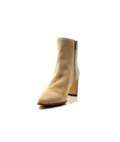 Ivoire0104a Ivoire 51059 Daim Beige*Femme Bottines Eté