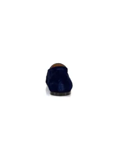 Ivoire0209b Ivoire 10648 Daim Bleu Marine*Femme Mocassins