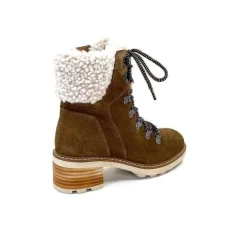 Ivoire-354 Ivoire 109371 Daim Camel*Femme Fourrées