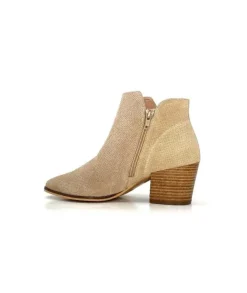 Ivoire0104a Ivoire 45079 Daim Fossile*Femme Bottines Eté