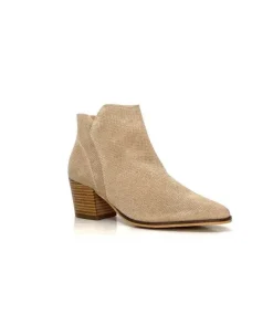Ivoire0104a Ivoire 45079 Daim Fossile*Femme Bottines Eté