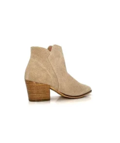 Ivoire0104a Ivoire 45079 Daim Fossile*Femme Bottines Eté