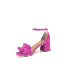 Ivoire0351a Ivoire 8453770 Daim Fushia*Femme Sandales