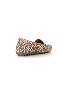 Ivoire0209b Ivoire 10322 Daim Leo Beige*Femme Mocassins