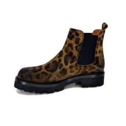 Ivoire0156 Ivoire 3250 Daim Leo Marron*Femme Bottines