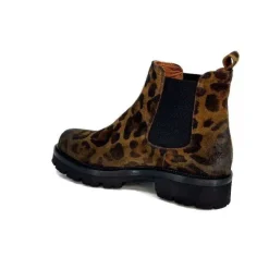Ivoire0156 Ivoire 3250 Daim Leo Marron*Femme Bottines