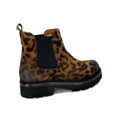 Ivoire0156 Ivoire 3250 Daim Leo Marron*Femme Bottines