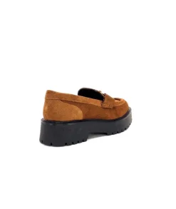 Ivoire0351a Ivoire 7325177 Daim Marron*Femme Mocassins