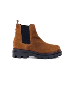Ivoire0351a Ivoire 9615312 Daim Marron*Femme Bottines