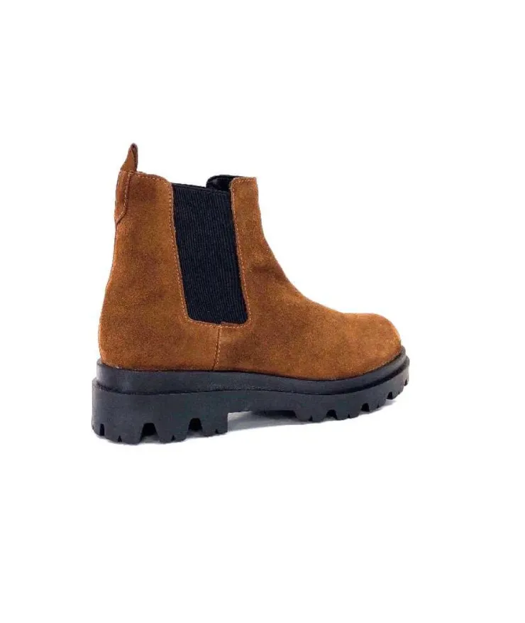 Ivoire0351a Ivoire 9615312 Daim Marron*Femme Bottines