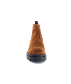 Ivoire0351a Ivoire 9615312 Daim Marron*Femme Bottines
