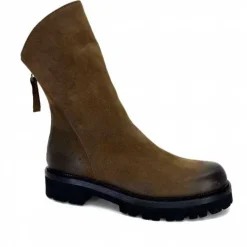 Ivoire0156 Ivoire 3270 Daim Marron*Femme Bottines