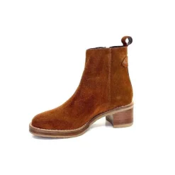 We Do Ivoire 99765 Daim Marron*Femme Bottines