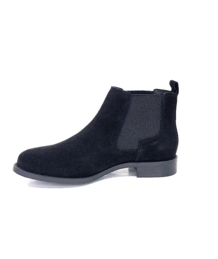 Ivoire0209b Ivoire 12215 Daim Noir*Femme Bottines